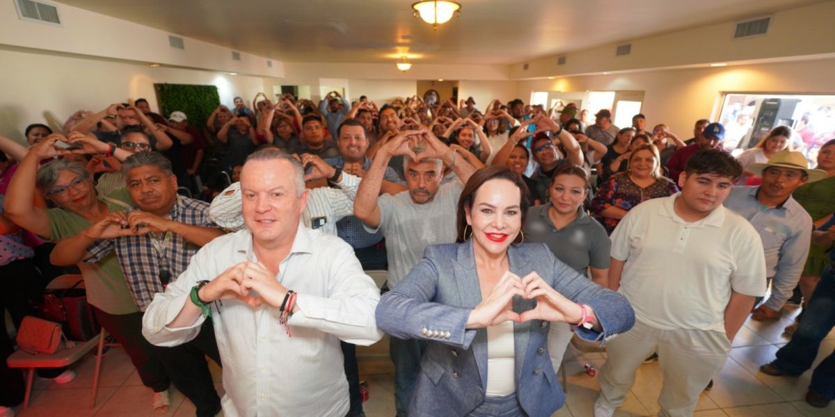 Refrendan compromiso Carmen Lilia Canturosas Villarreal y sindicato de COMAPA para continuar con la transformación de Nuevo Laredo