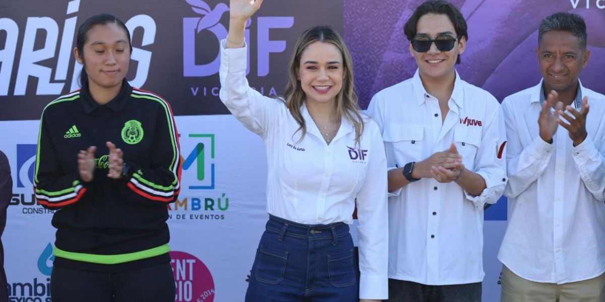 Inaugura Lucy de Gattás Copa Intersecundarias 2025
