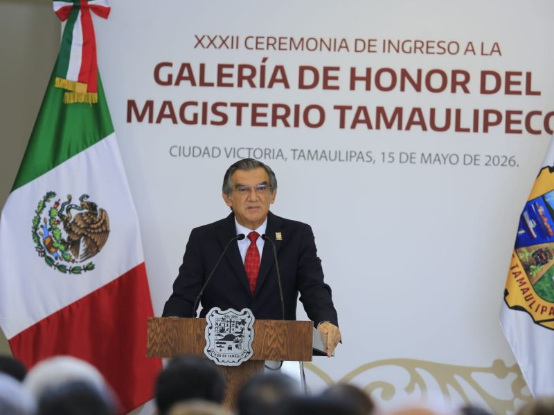 Maestros dejan huella en Tamaulipas: Américo