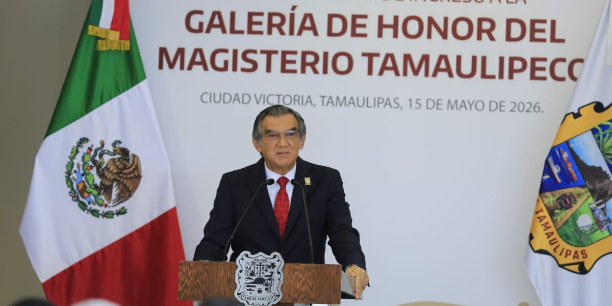 Maestros dejan huella en Tamaulipas: Américo