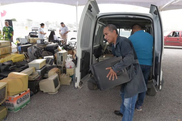 Impulsan “Reciclón” para frenar contaminación por residuos electrónicos