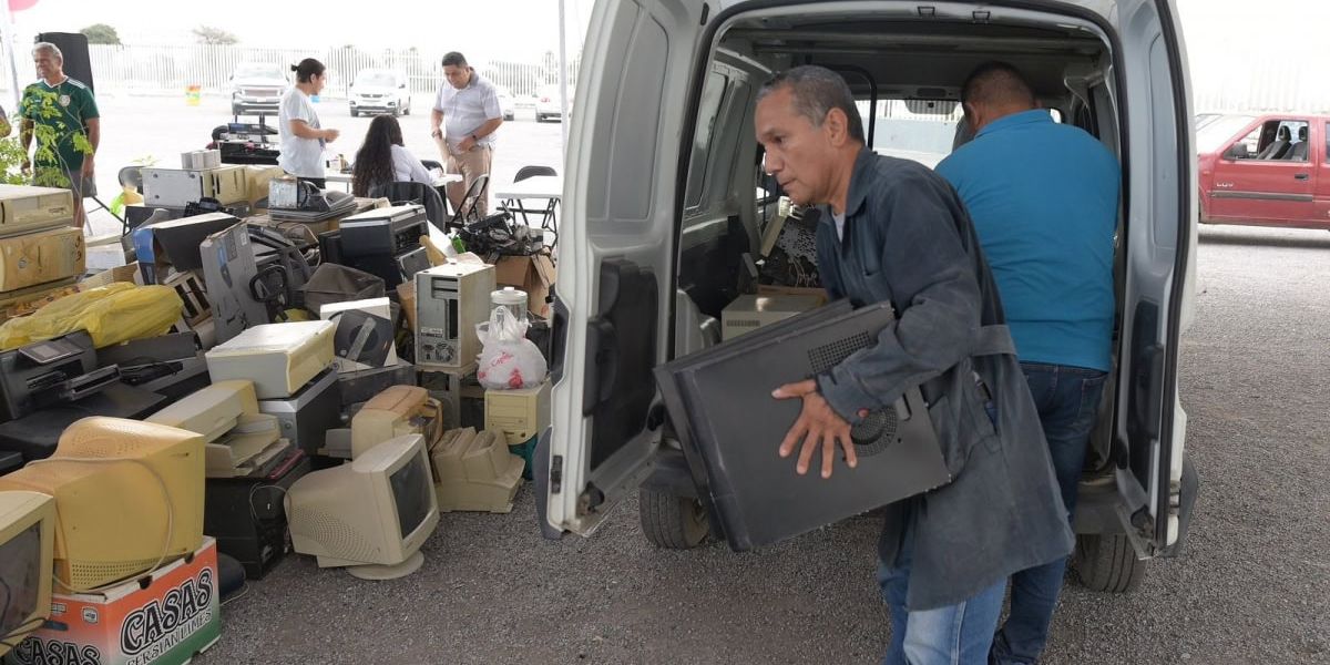 Impulsan “Reciclón” para frenar contaminación por residuos electrónicos