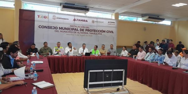 Previene Gobierno de Altamira afectaciones por lluvias