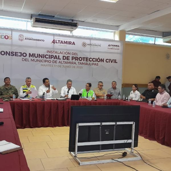 Previene Gobierno de Altamira afectaciones por lluvias