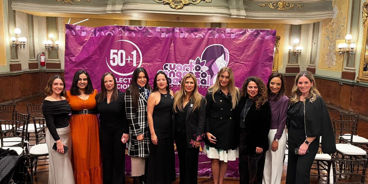 50+1 Tamaulipas impulsa el liderazgo femenino en el Congreso Nacional