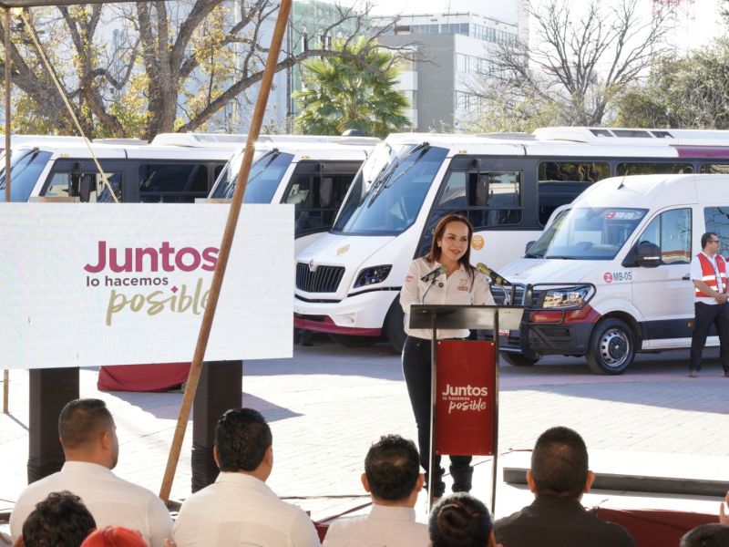 Alcaldesa Carmen Lilia Canturosas moderniza transporte público en  Nuevo Laredo y lo convierte en modelo de movilidad en Tamaulipas