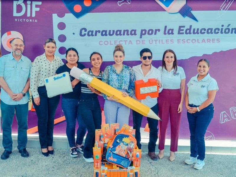 DIF Victoria invita a sumarse a la Caravana de Útiles 2025