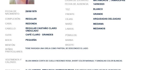 Clamor por justicia: buscan a Mirna Magali y Yulisa Yesenia en Matamoros