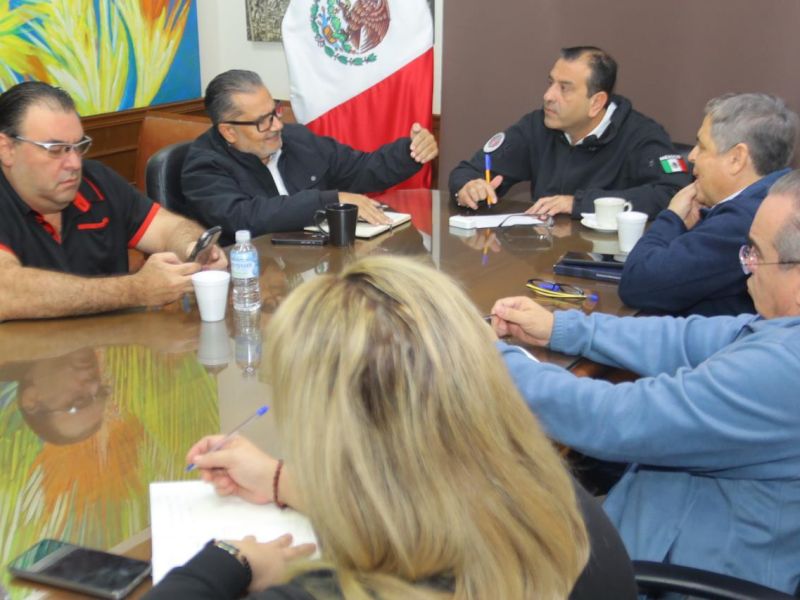 Evalúa Gabinete afectación por lluvias en Victoria