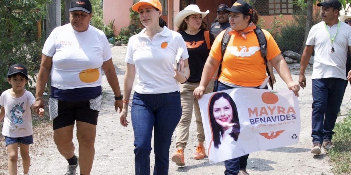 Votarán ejidatarios en favor de las propuestas de Mayra Benavides