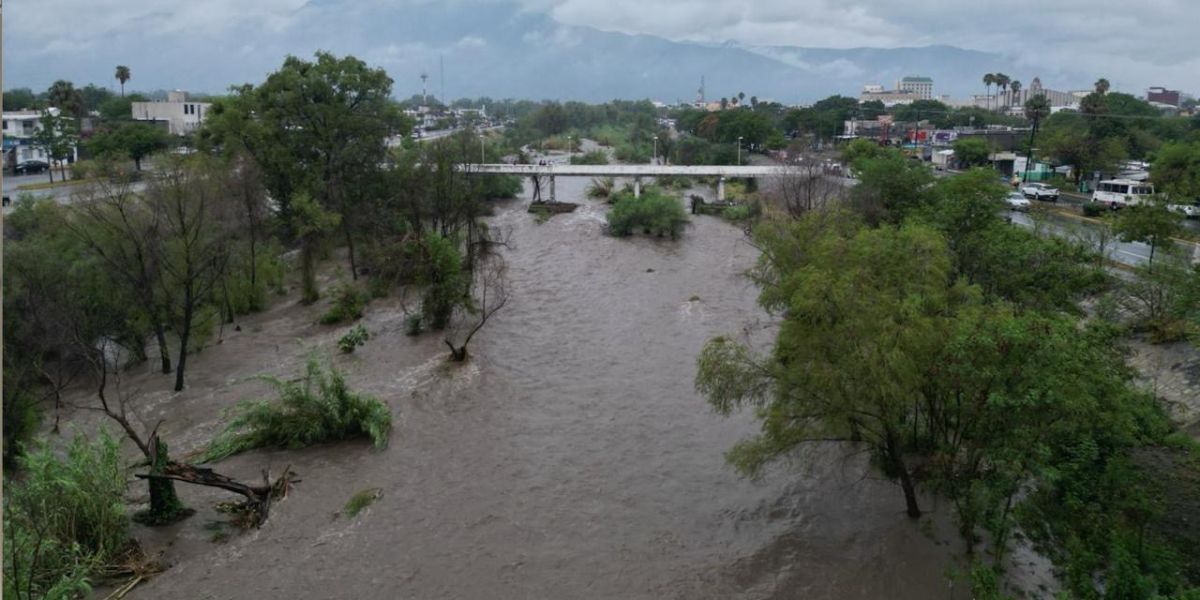 Depresión tropical desborda a ríos; en Güémez evacúan