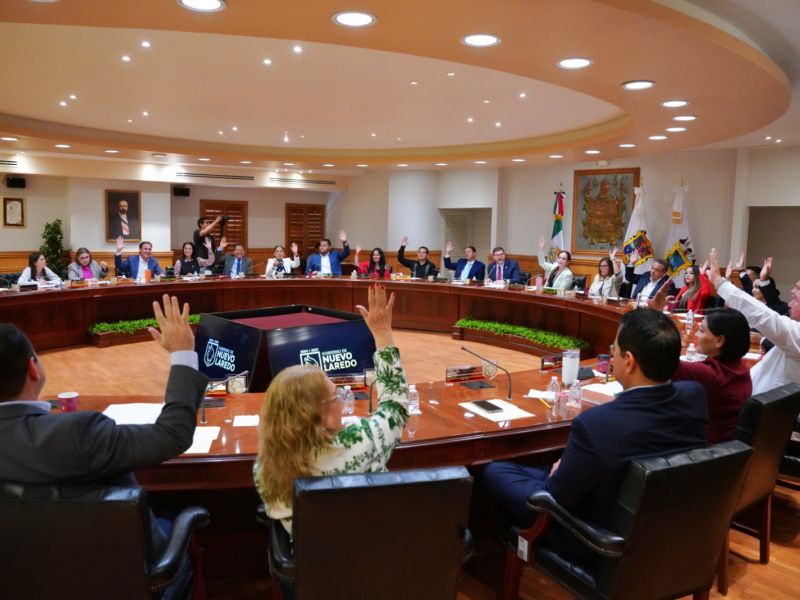 Impulsa gobierno de Nuevo Laredo infraestructura vial; cabildo aprueba paquete de obras con recursos federales
