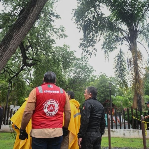Atiende alcalde daños por intensas lluvias en Victoria