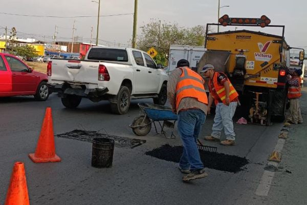 Lleva Municipio programa de bacheo a toda la ciudad