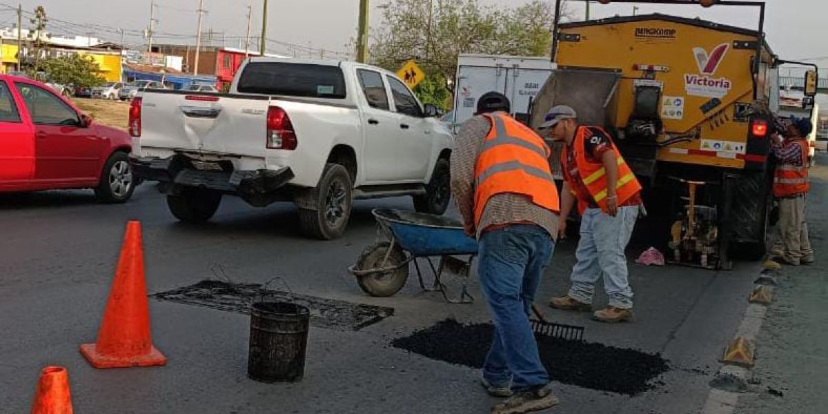 Lleva Municipio programa de bacheo a toda la ciudad