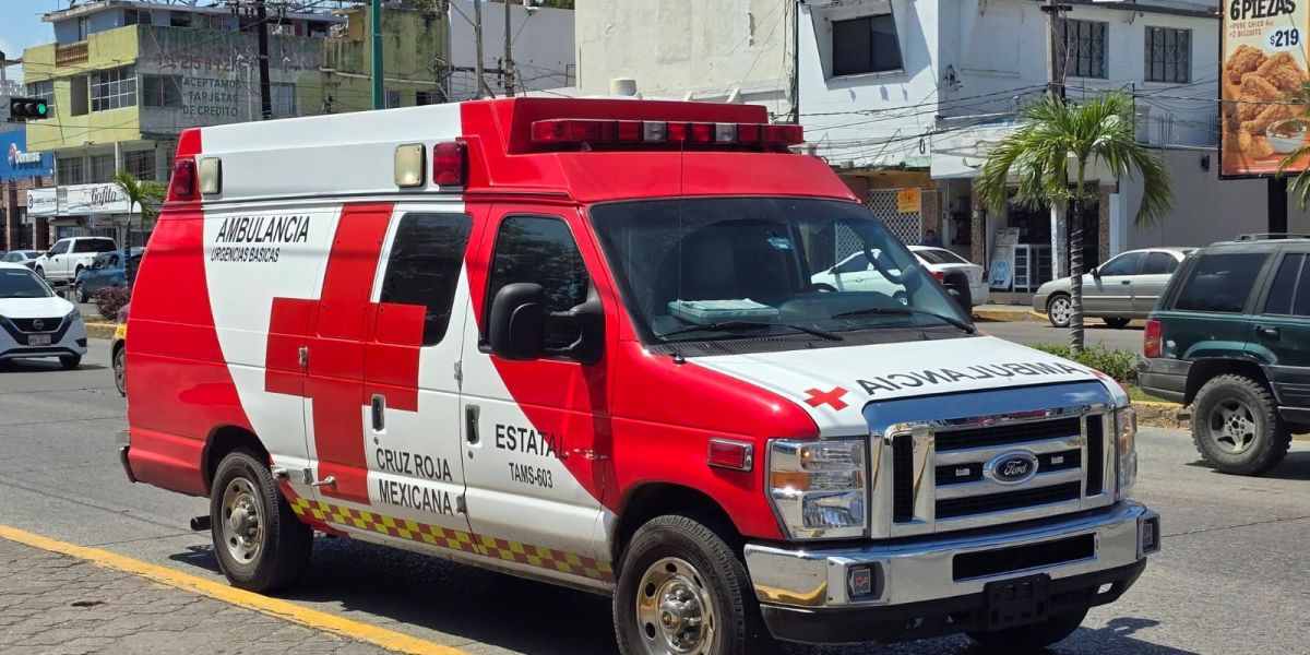 Escasez de ambulancias de Cruz Roja complica atención de emergencias en el sur de Tamaulipas