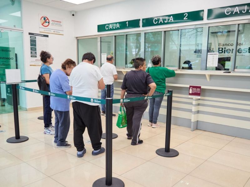 Arranca pago de Pensiones Bienestar en Tamaulipas: hasta 6,400 pesos por beneficiario