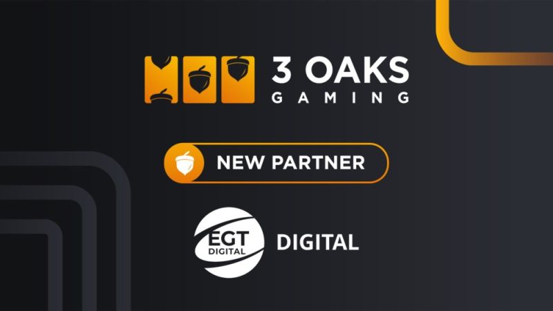 3 Oaks Gaming sigue abriendose paso en el mundo iGaming ahora de la mano en EGT Digital