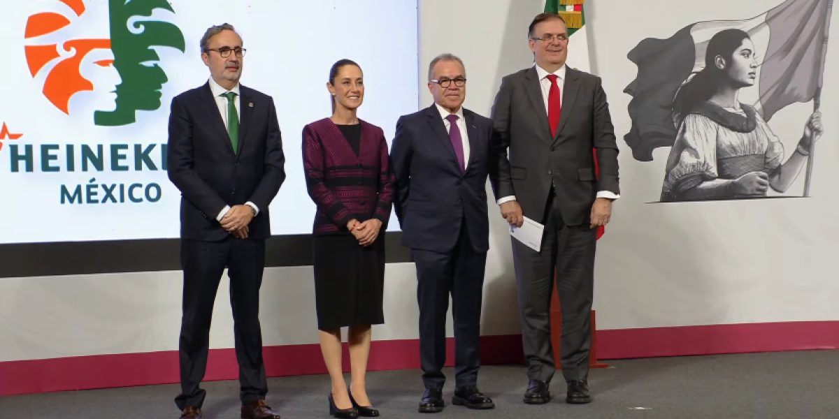Heineken anuncia inversión de 2,750 millones de dólares en México; construirá nueva planta en Yucatán