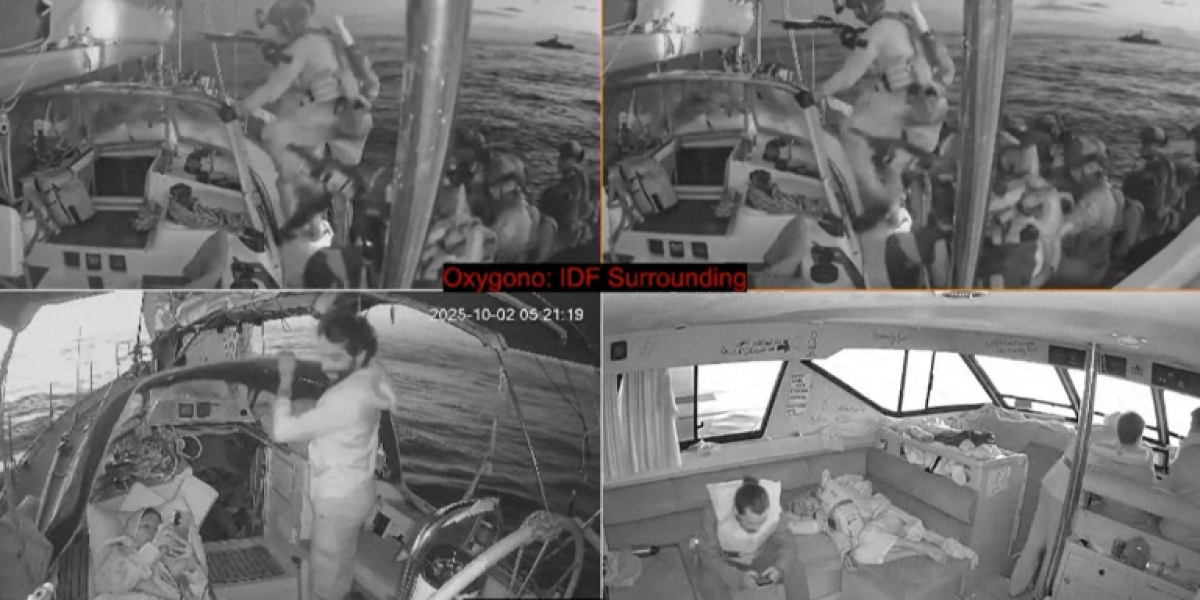 Israel inicia deportación de activistas detenidos en flotilla hacia Gaza