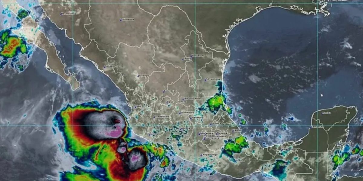 “Raymond” provoca lluvias intensas en el occidente del país