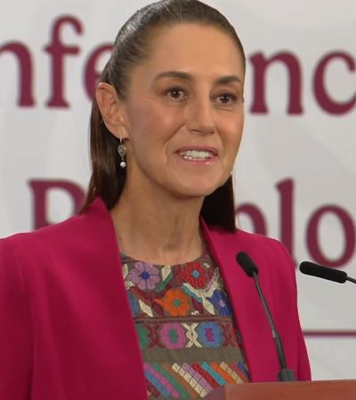 Sheinbaum califica de “construcción mentirosa” la información sobre la participación de la CIA