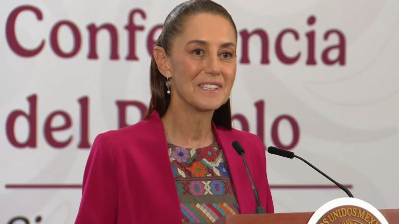 Sheinbaum califica de “construcción mentirosa” la información sobre la participación de la CIA