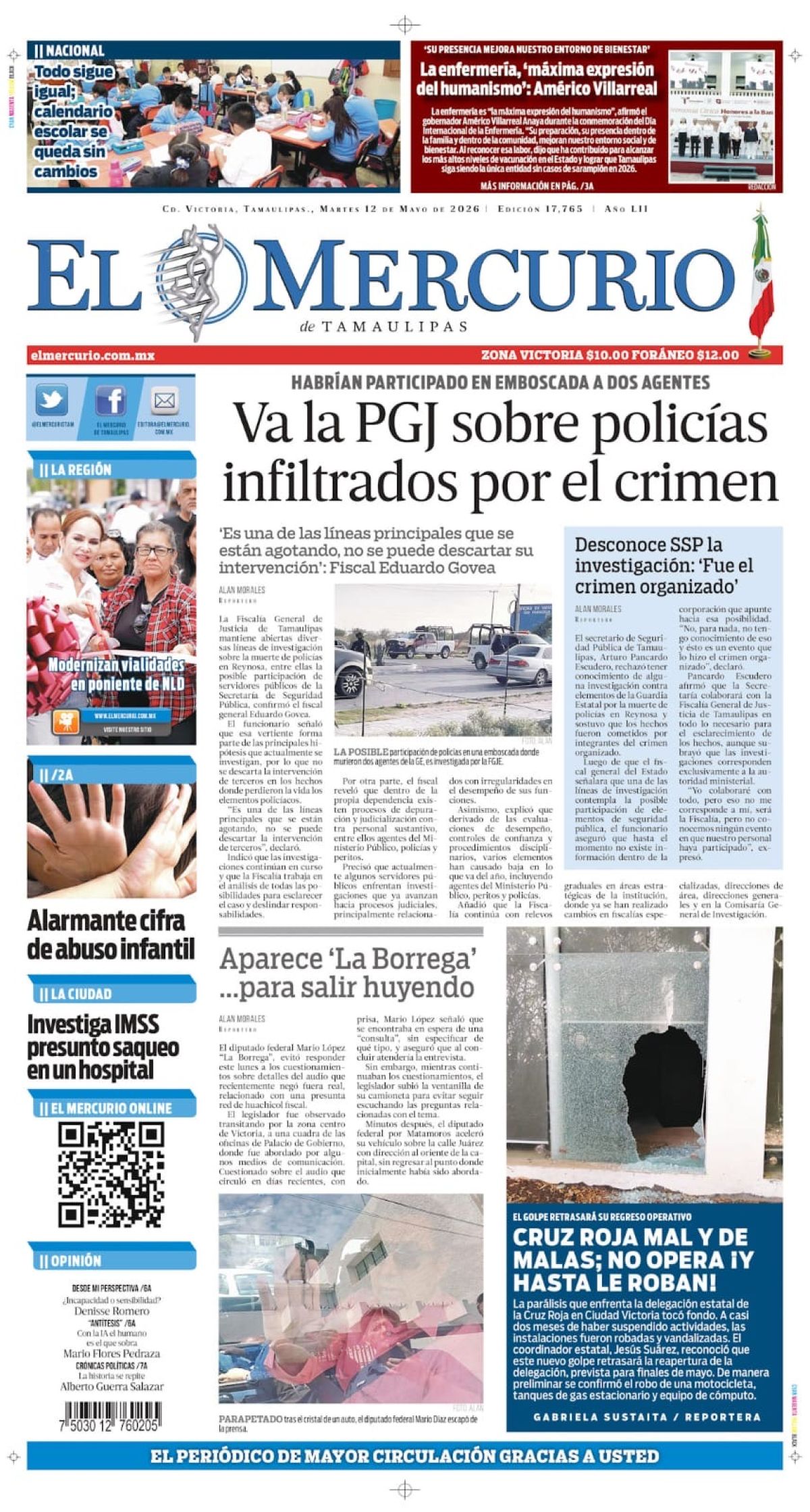 Va PGJ sobre policías infiltrados por el crimen