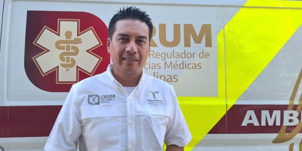 Con 34 elementos, CRUM refuerza atención de emergencias en Victoria y Tampico