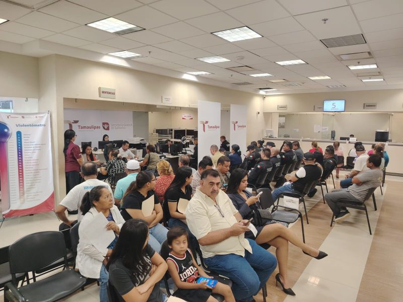 Registro Civil, rebasado por demanda de CURP biométrica en Tamaulipas