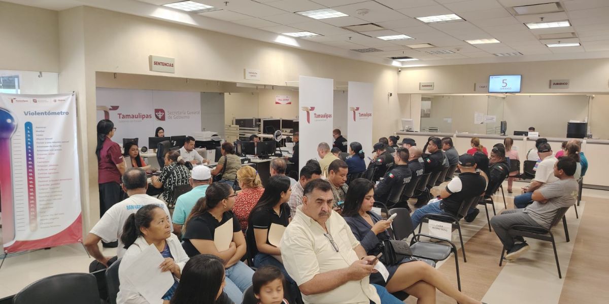 Registro Civil, rebasado por demanda de CURP biométrica en Tamaulipas