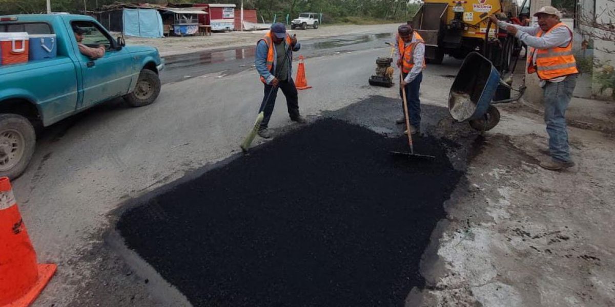 Lleva Municipio programa de bacheo a más de 130 colonias.