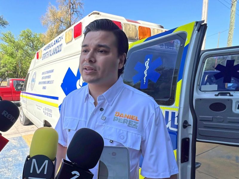 Regidor donará su sueldo ante colapso de ambulancias en Victoria
