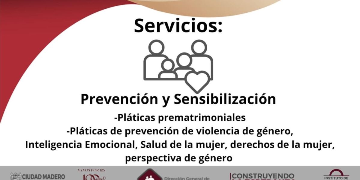Permanente Atención a la Ciudadanía en el Instituto Municipal de la Mujer de Ciudad Madero
