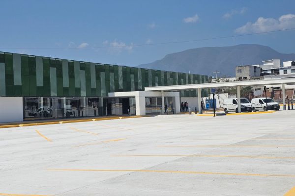 Aceleran obras en Central de Autobuses de Victoria; reporta 85% de avance