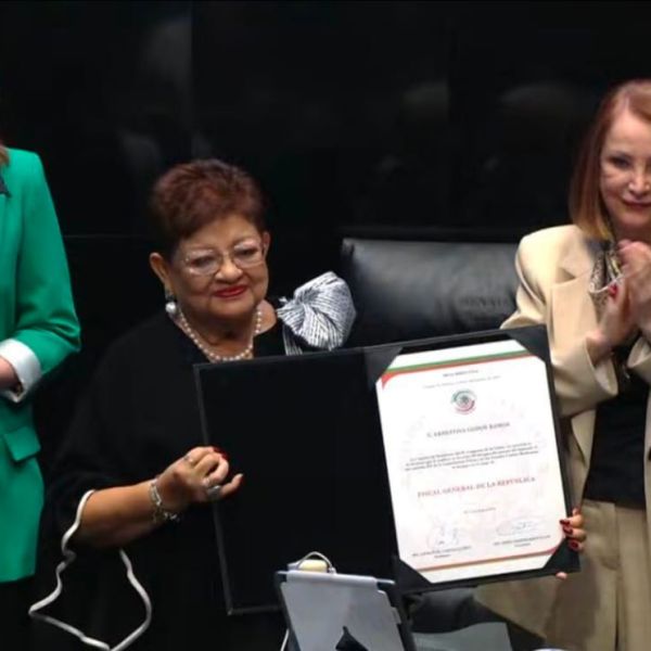 Senado designa a Ernestina Godoy como nueva titular de la FGR