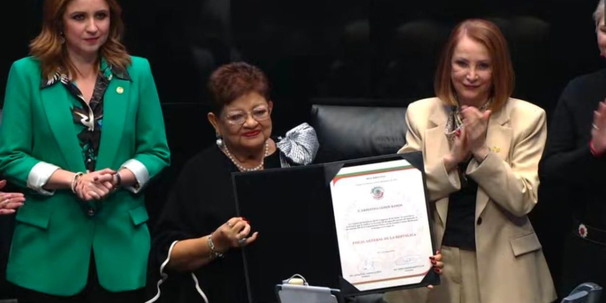 Senado designa a Ernestina Godoy como nueva titular de la FGR