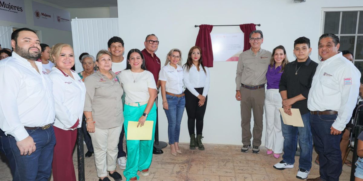 Erasmo y Dunia abren “Espacio Amigable ” para niñas, niños y adolescentes en la Lienzo Charro