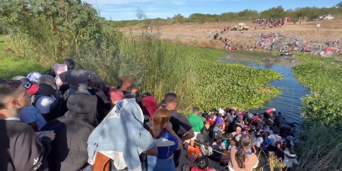 Recrudece en Matamoros cruce masivo de migrantes