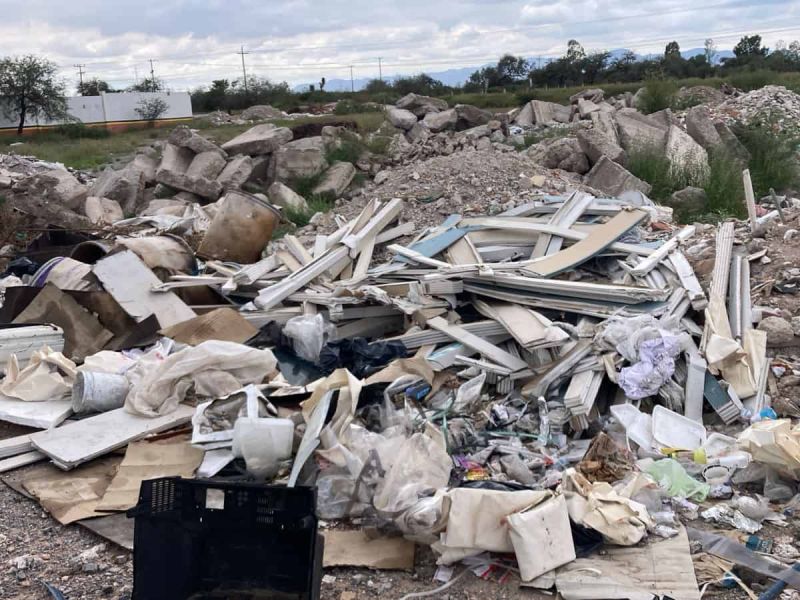 Persisten tiraderos ilegales en 38 municipios del estado