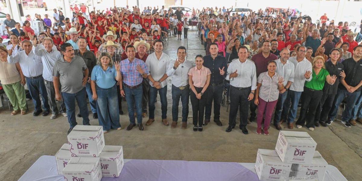 Reciben beneficios familias de ejidos La Libertad, Misión y La Presa