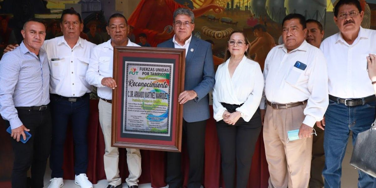 Reconocen a Armando Martínez Manríquez como mejor alcalde de Tamaulipas