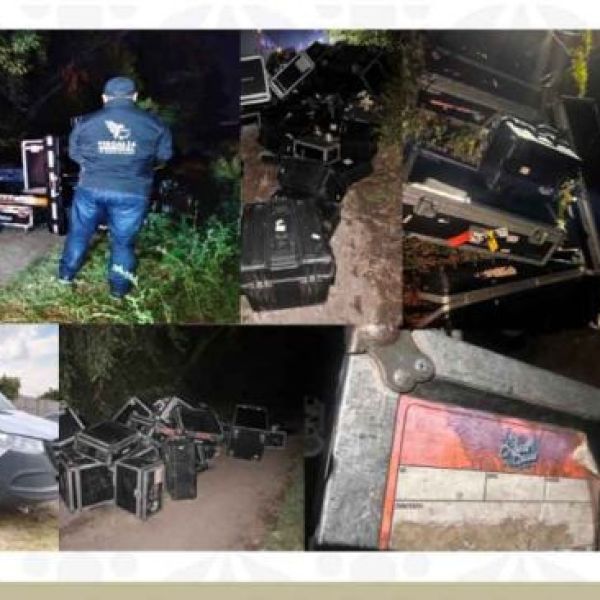Recuperan equipo de Los Ángeles Azules robado en autopista México-Puebla