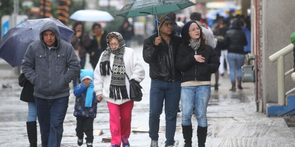 Abríguese: Frío tendrá mínima de siete grados