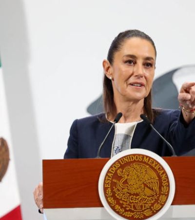 Sheinbaum acusa a juez por fuga de prisión domiciliaria de Zhi Dong Zhang: “se está en la búsqueda”