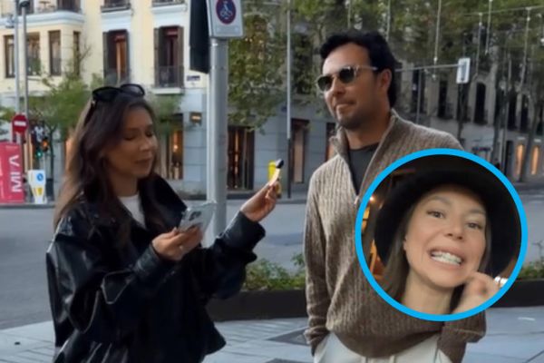 Influencer entrevista a ‘Checo’ Pérez sin saber que era piloto de F1 y se hace viral