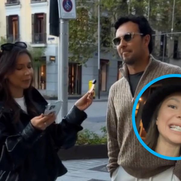 Influencer entrevista a ‘Checo’ Pérez sin saber que era piloto de F1 y se hace viral