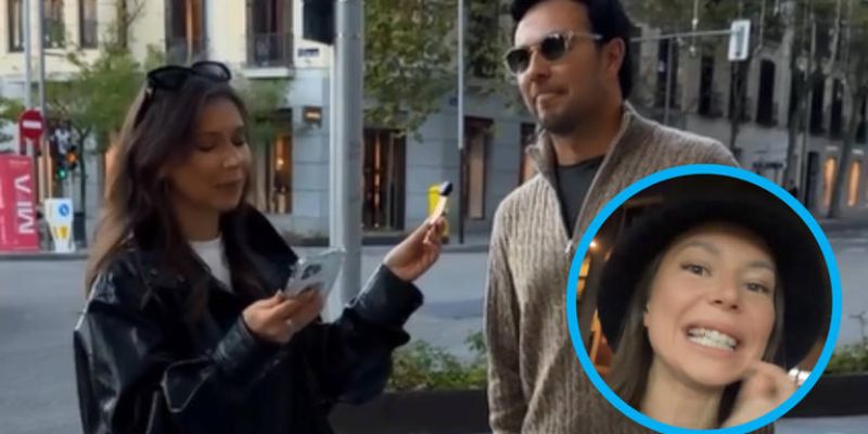 Influencer entrevista a ‘Checo’ Pérez sin saber que era piloto de F1 y se hace viral