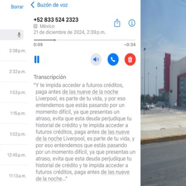 Liverpool, señalado por hostigamiento telefónico a ciudadanos y clientes