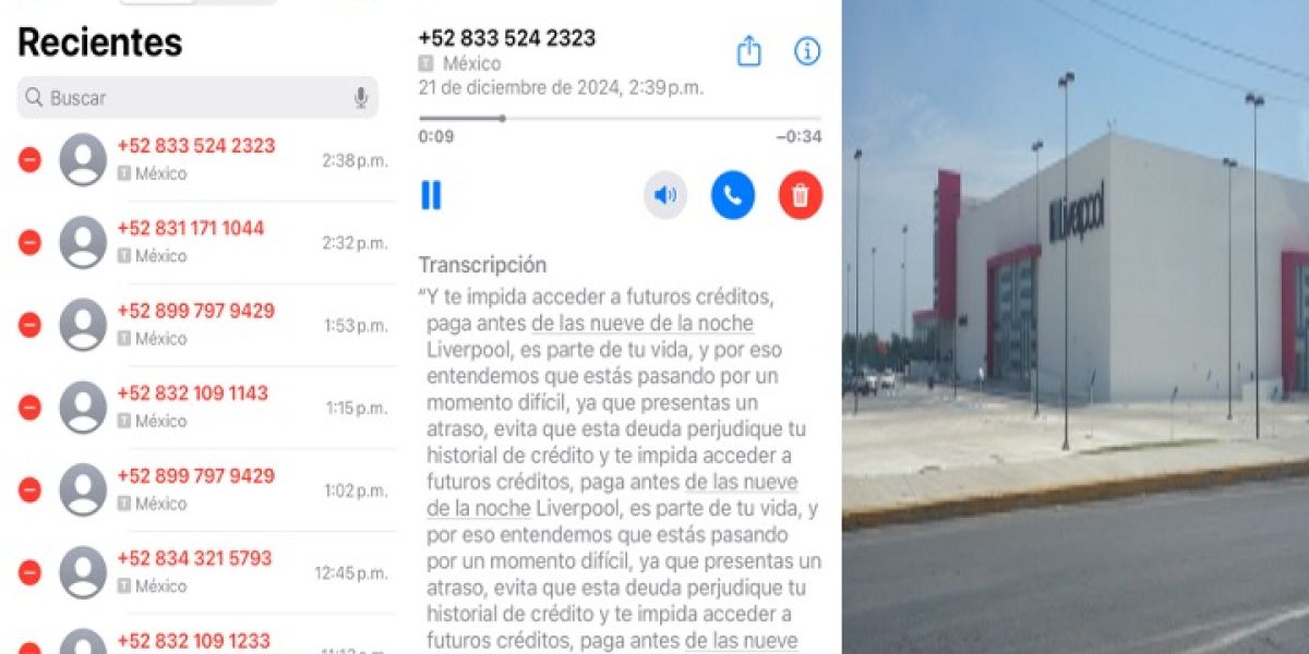 Liverpool, señalado por hostigamiento telefónico a ciudadanos y clientes